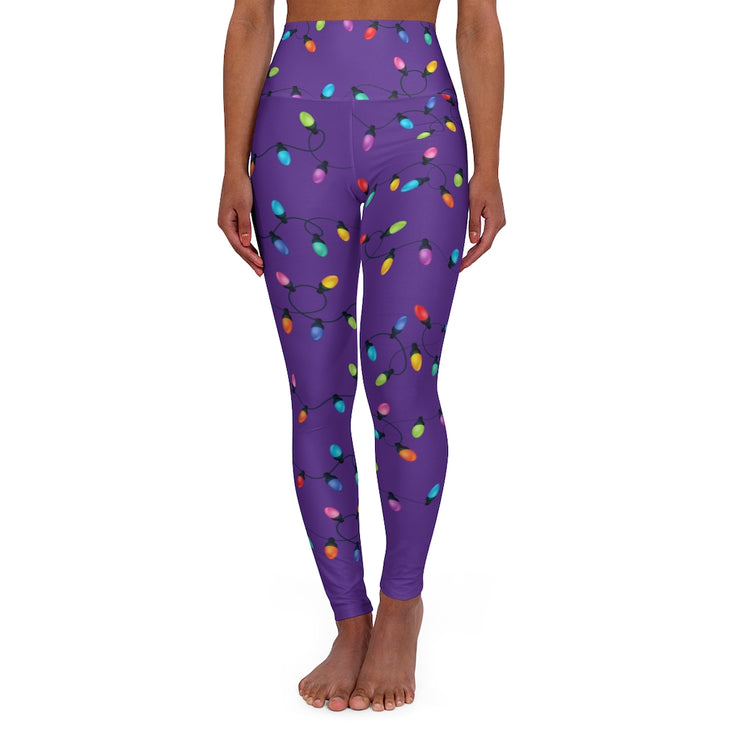 Prince Purple - High Waisted Yoga Leggings